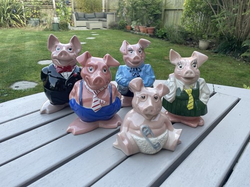 Natwest pigs full set - natwest,
