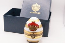 Fabergé Coronet Limoges Francia - Uovo Serie Limitata con Scatola - Vintage