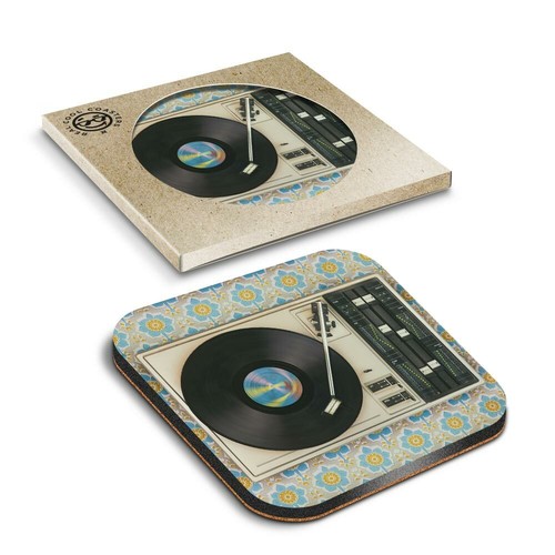 Boxed square coasters - x,