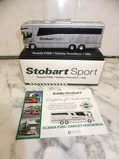 Atlas Editions Eddie Stobart sport Scania P380 Oakley horsebox ally 1:76 scale