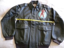 A2 type Flight Jacket. Size 44. Goatskin. ( LL Bean.)