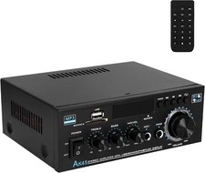 600W bluetooth Stereo Amplifier Amp HIFI Audio Radio 2CH USB AUX FM Car Home