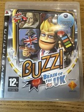 Buzz Brain of the UK (Sony PlayStation 3, 2009) - PS3 Game PAL With Manual 