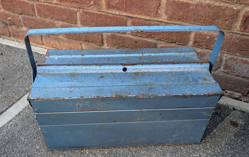 Blue ital metal cantilever - ital,