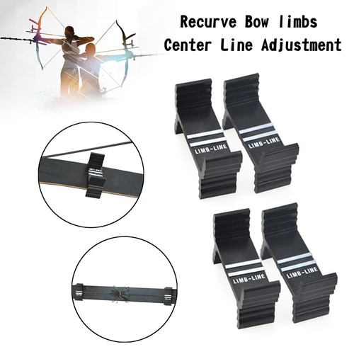4pcs recurve bow - 4pcs, center