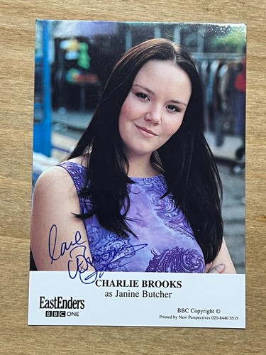 Hand signed eastenders cast - signed,