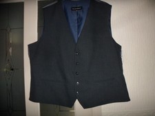 taylor & wright dark grey waistcoat XXL