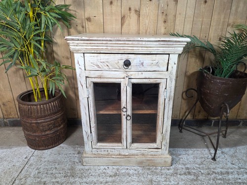 Vintage indian glazed wooden - vintage,