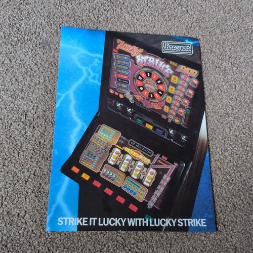 Barcrest lucky strike - "lucky, strike"