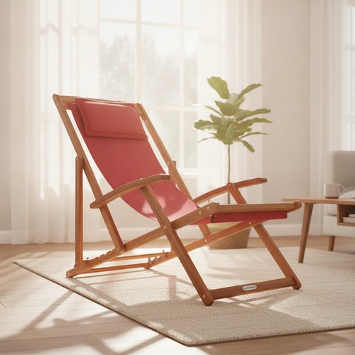 Acacia wood folding - wood, chair