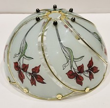 Vintage Retro Brass 6 Panelled