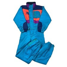 Vintage Ski Suit One Piece 90s