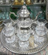 moroccan teapot 6 Tea Cups