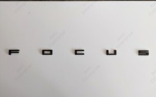Gloss Black Rear Tailgate Badge Letters for Ford FOCUS ST LINE Zetec Mk4 18-