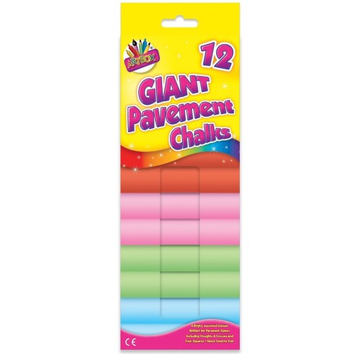 Giant pavement chalks - giant,