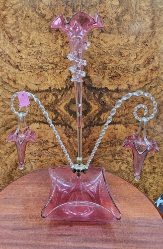 Antique victorian cranberry - antique,