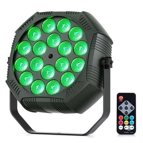 10pc rechargeable par lights - 10pc,