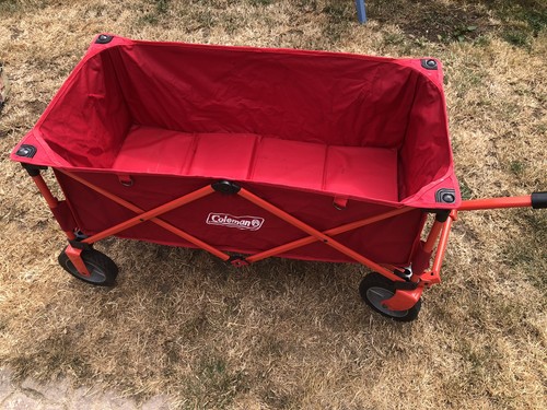 Coleman wagon camping garden - coleman,