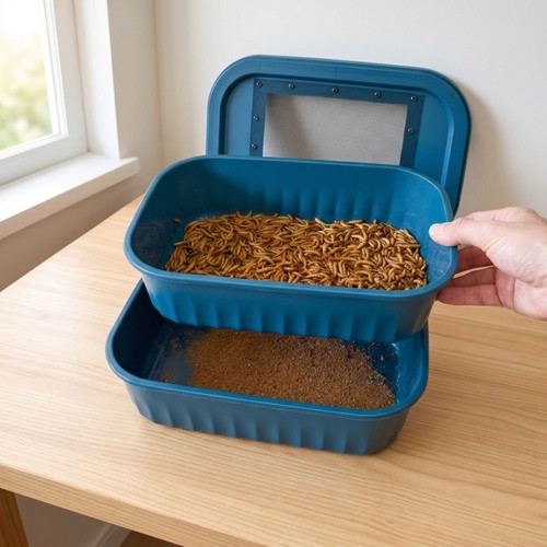 Layer design mealworm - 2-layer,