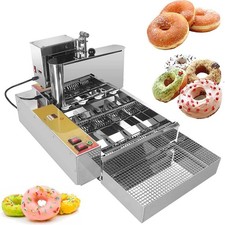 Commercial Automatic Donut Machine 4-Row Automatic Forming Mini Donut Maker 220V