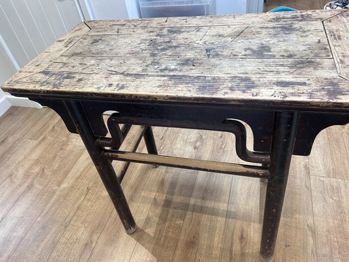 Antique chinese elm console - chinese,