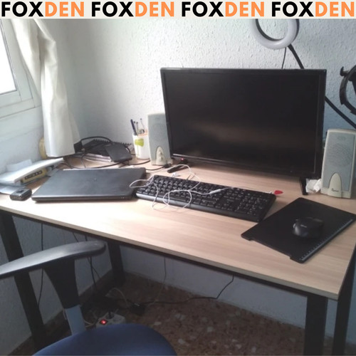 Large computer desk industrial - computer,