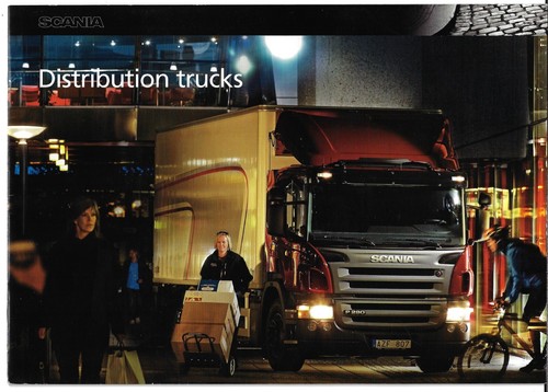 Scania distribution trucks - scania,