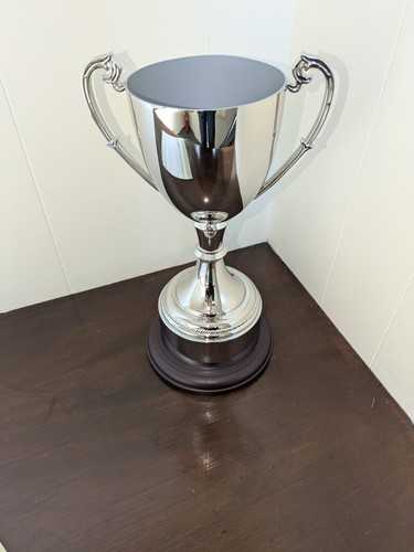 Nikel plated trophy - trophy, 12.5
