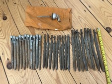 Vintage Forged Steel Tent Pegs