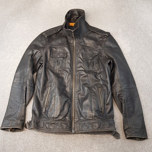 Superdry mens jacket 2xl brown - jacket,