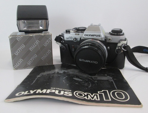 Olympus om10 35mm slr film - olympus,