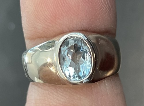 14kt white gold 1ct - white, natural