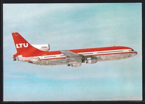 Postcard ltu lockheed - postcard,