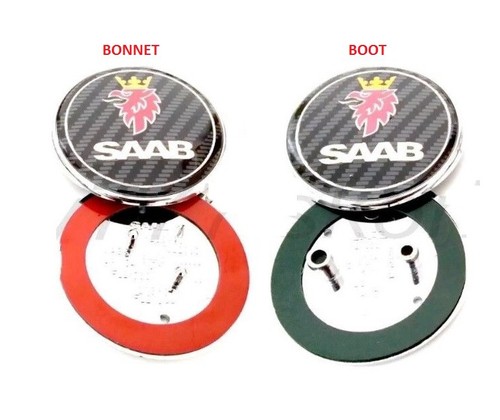 Set saab front - front, bonnet