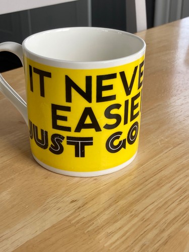 Never gets easier - it,