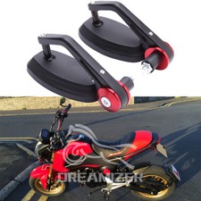 Motorcycle 7/8" Red Bar End