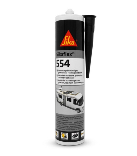 Sikaflex 554 300ml black - 300ml,