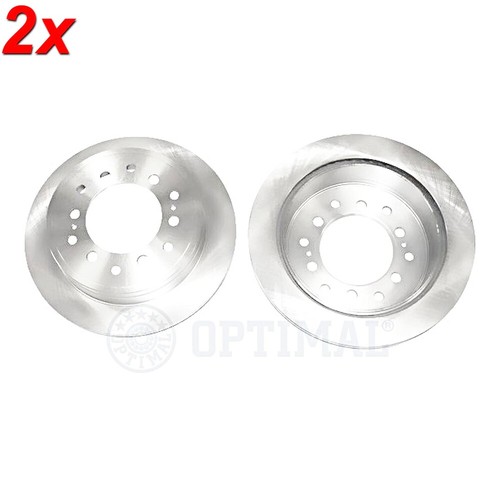 Rear brake disc - brake, 2x