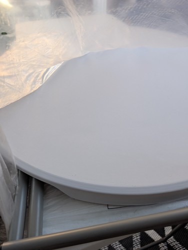 Plastic garden picnic table - plastic,