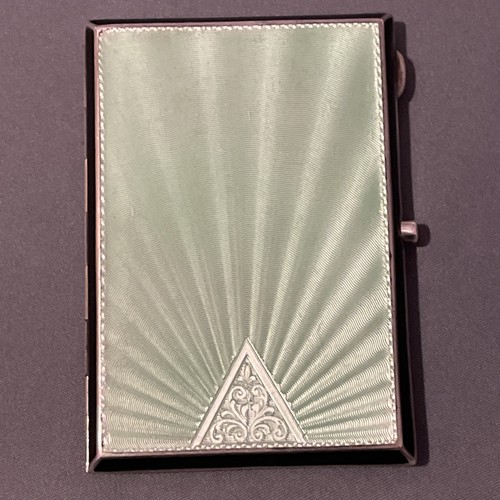 Silver cigarette case ham - silver,