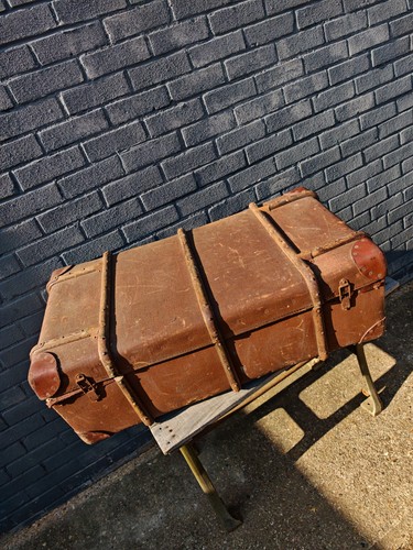 Vintage wooden banded - vintage, steamer