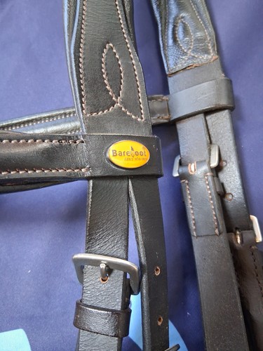 Barefoot walnut bitless bridle - barefoot,