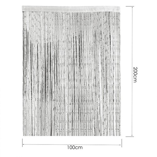 String curtain panels door - panels, fly