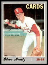 1970 Topps Set Break Steve Huntz #282 NM-MT or BETTER