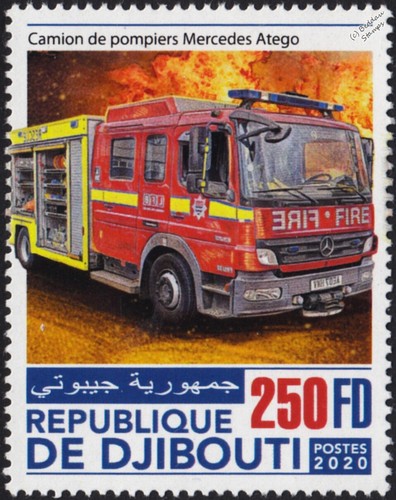 Mercedes atego fire engine - mercedes,