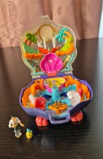 POLLY POCKET DISNEY ARIEL LITTLE MERMAID PLAYCASE VINTAGE 1996 Rare 