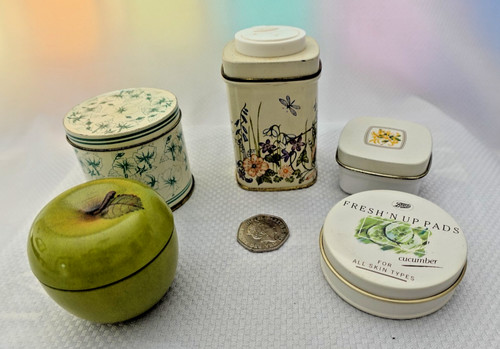 Vintage avon boots tin - vintage,
