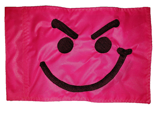Custom smirky face atv - face,