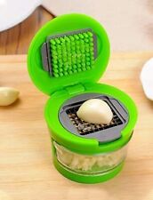 Manual Hand Press Garlic Onion Dicer Vegetable Food Chopper Cutter Processor UK