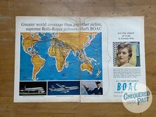 Vintage 1960's BOAC Airlines